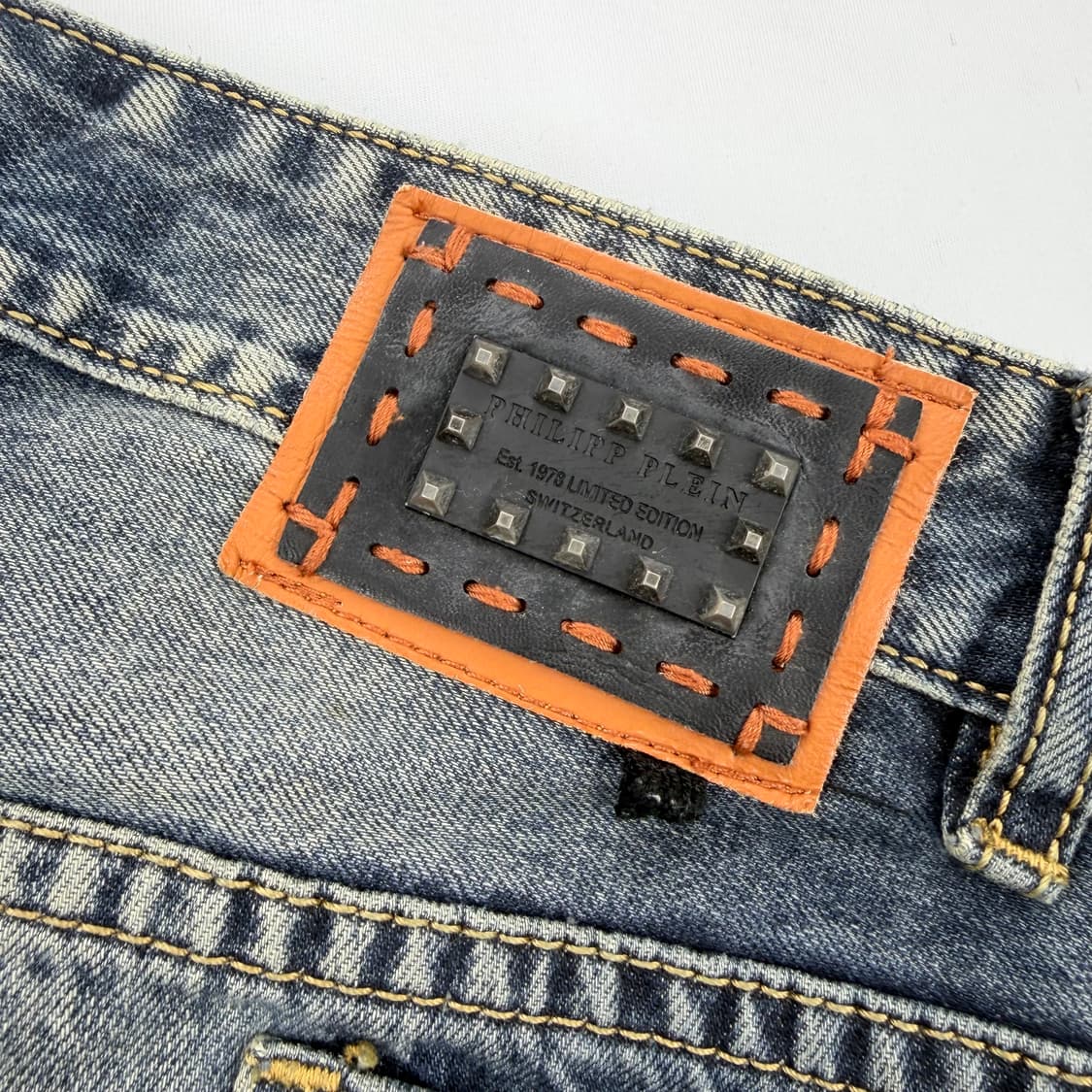 필립플레인 스컬 자수 스트레이트컷 데님 상품이미지9