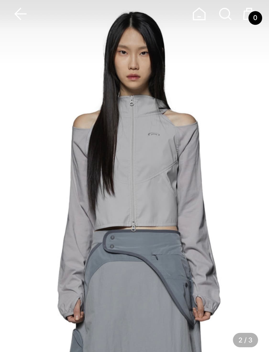 아트오브필드 오프숄더 바람막이 상품이미지1