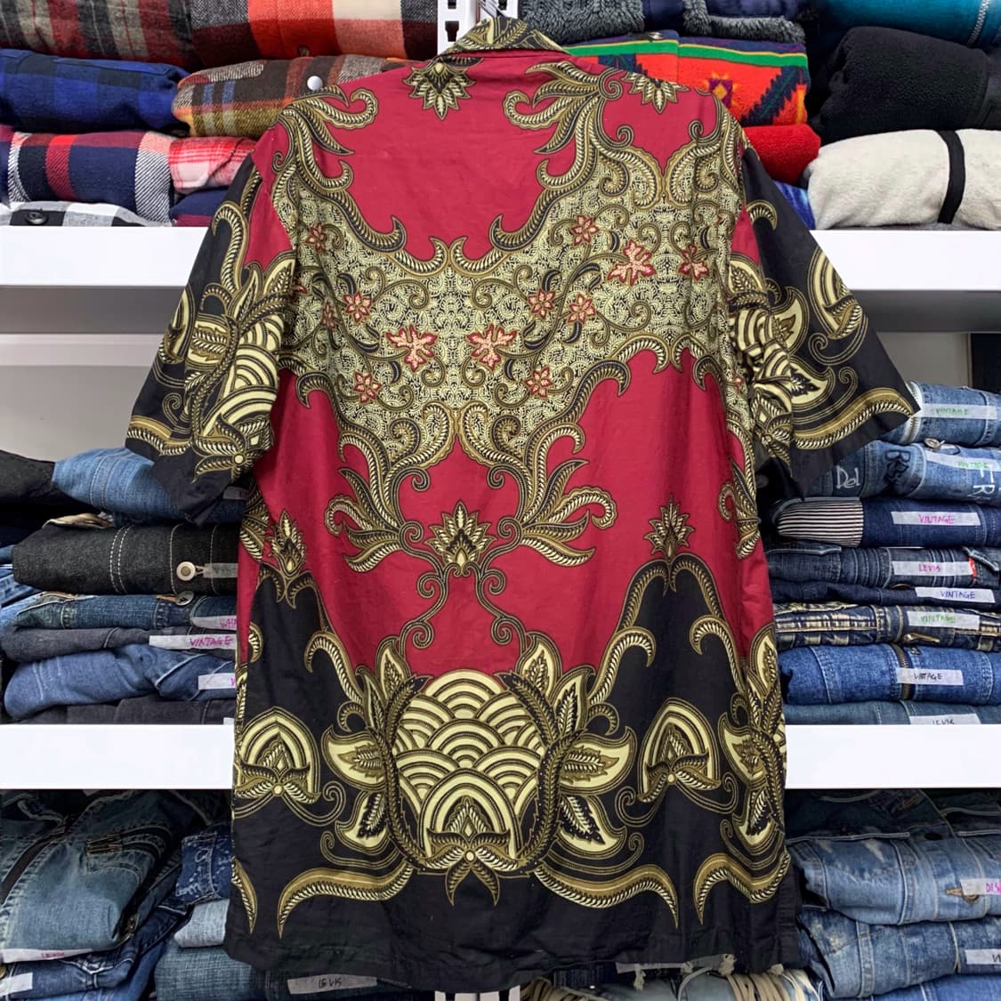 [XL] VTG 멀티패턴 셔츠 상품이미지3