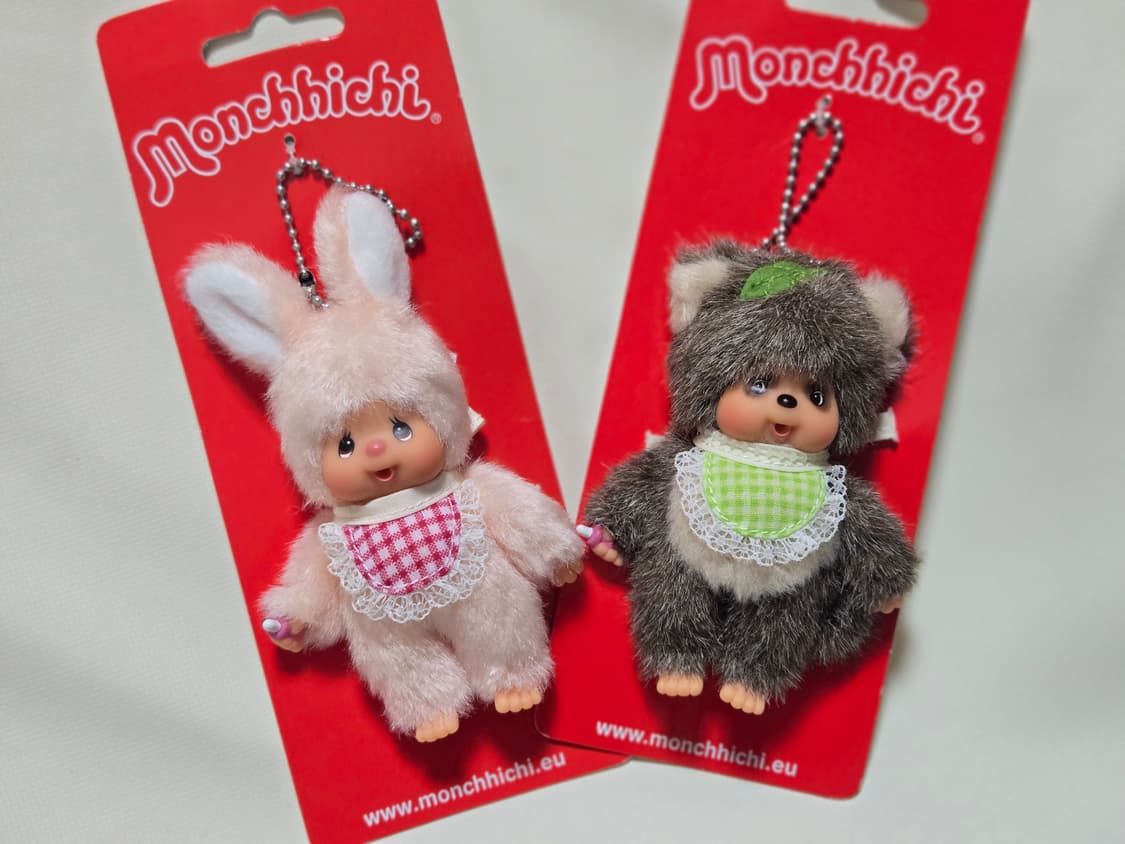 몬치치 프렌즈 유럽한정 타누 미니키링 상품이미지6