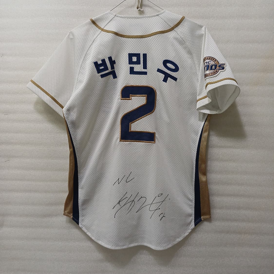 NC 다이노스 야구 박민우 유니폼 선수 사인 남성 S 여성 M 사랑봉봉 상품이미지1