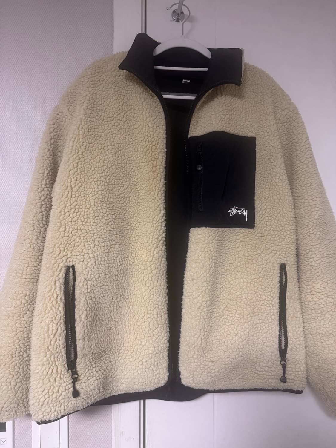 스투스 8볼 쉐르파 자켓 네츄럴 Xl 상품이미지3