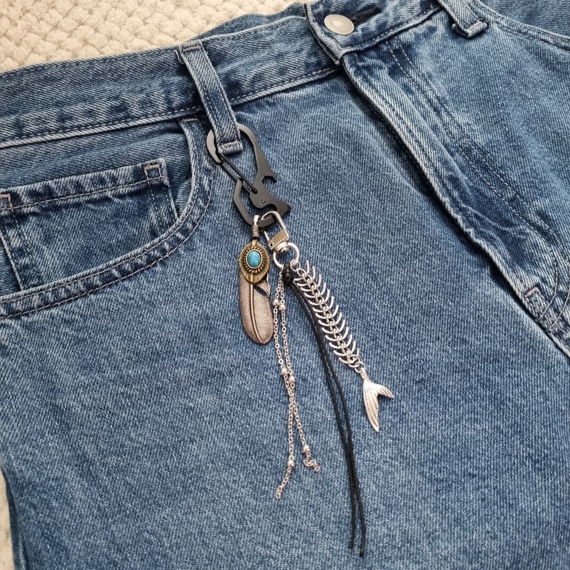 🌫ÉTHER (불가시한 공기) 키링 silver keyring 상품이미지3