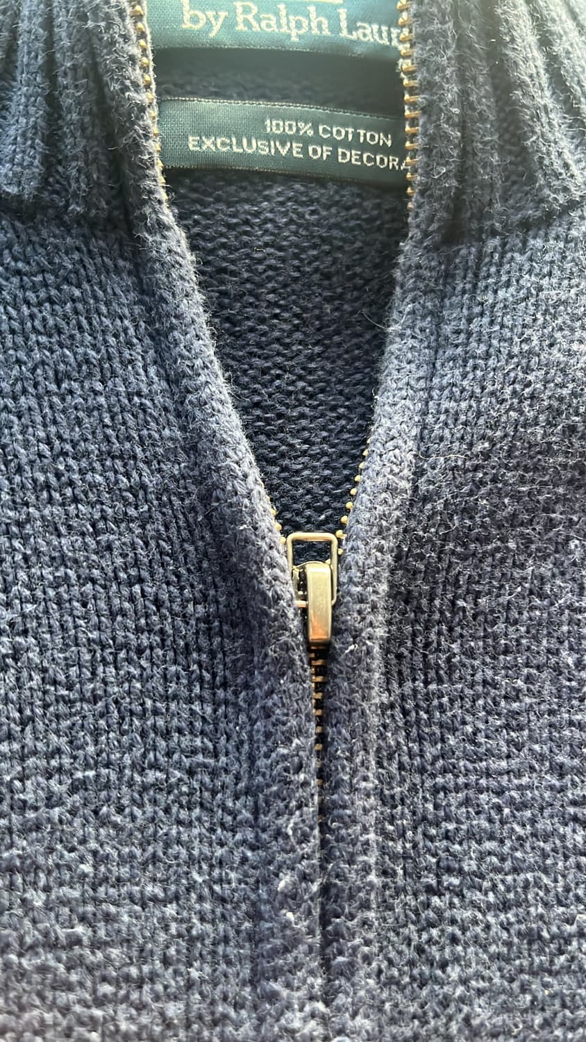 폴로 랄프로렌 빅포니 뉴욕 니트집업 상품이미지2