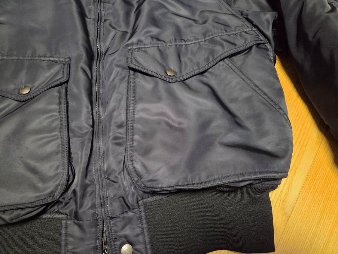 루트파인더 파일럿 자켓 블랙, 그린 리버시블 L사이즈 상품이미지7