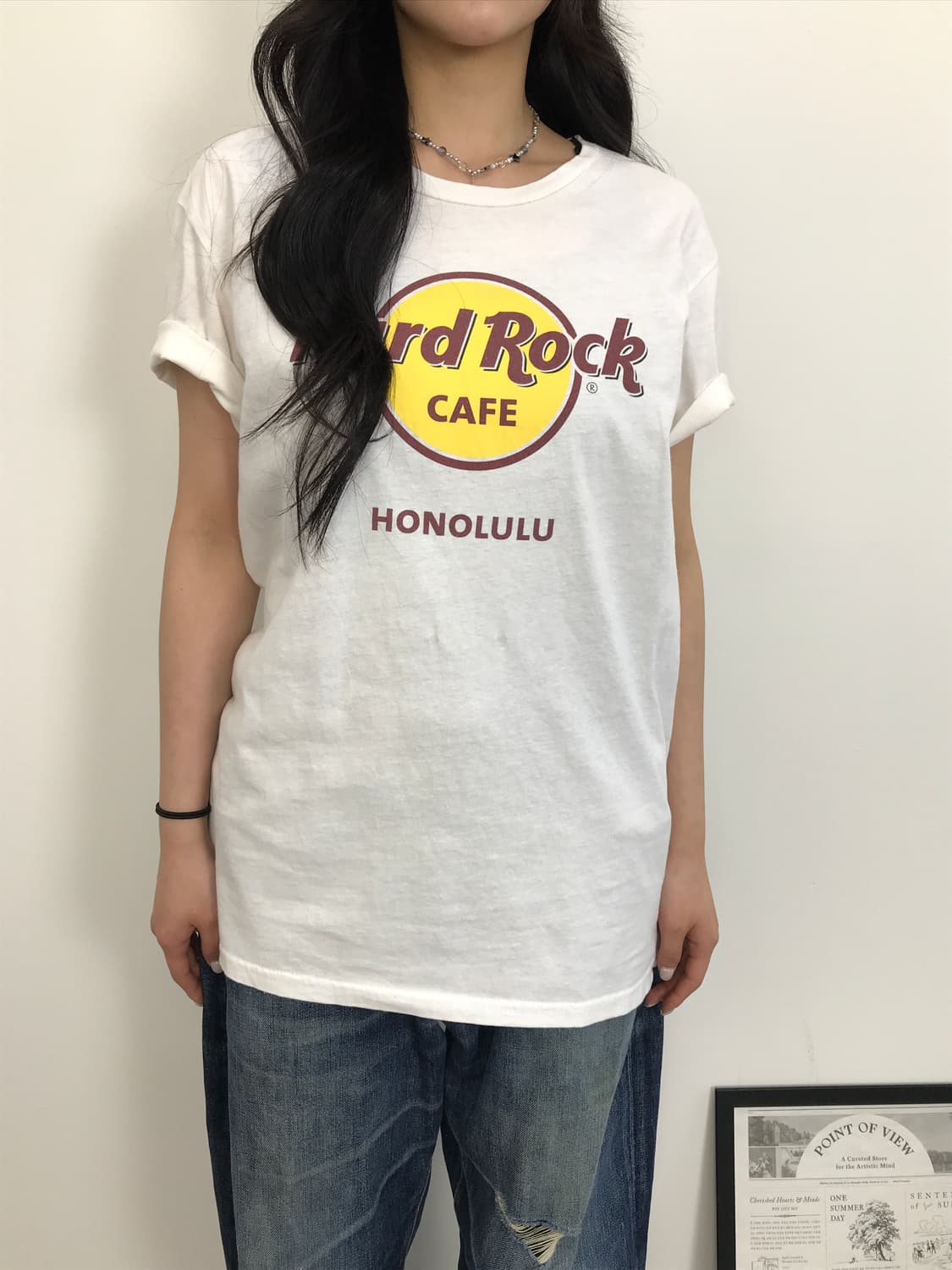 Hard Rock Cafe Honolulu Logo Tee 상품이미지3