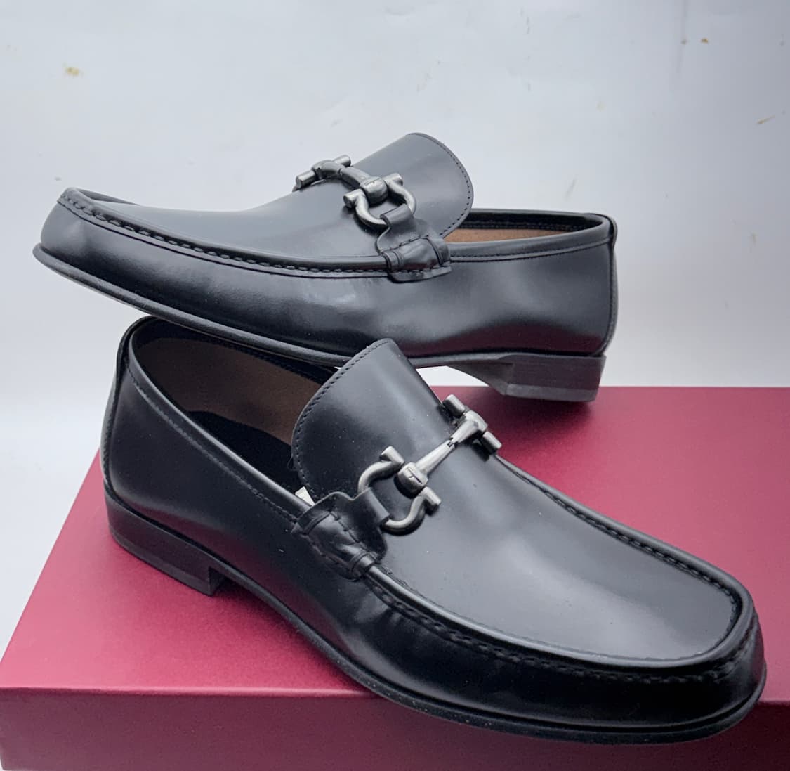 정품)페라가모260 상품이미지7