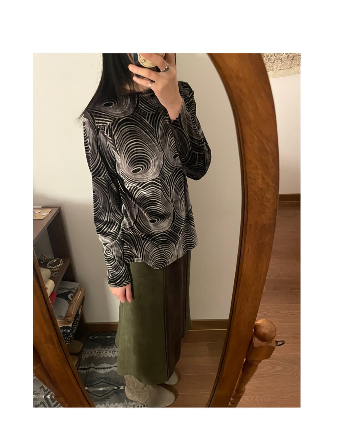 Patterned long sleeve 상품이미지8