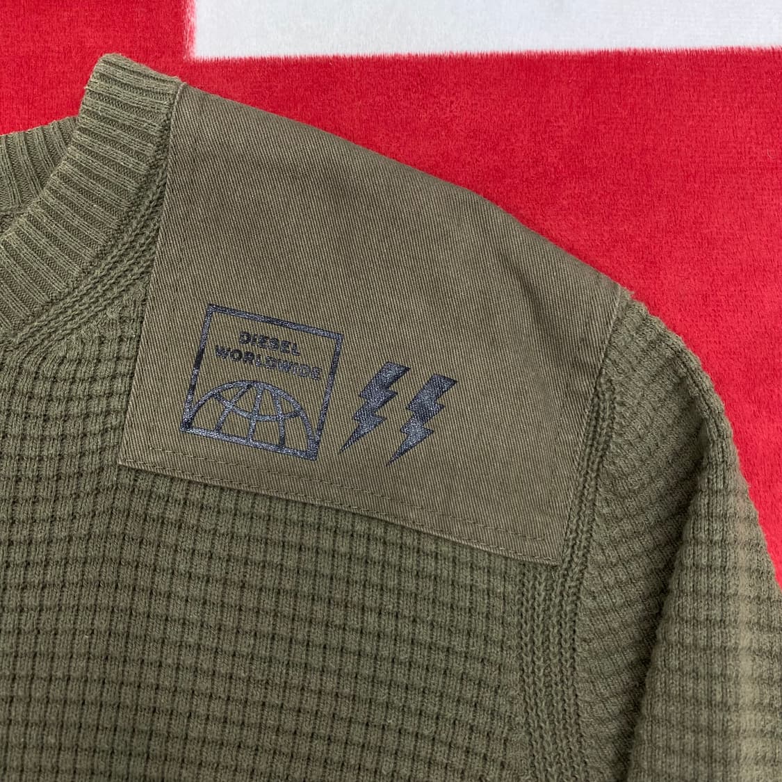 디젤 와플 맨투맨 M  상품이미지4