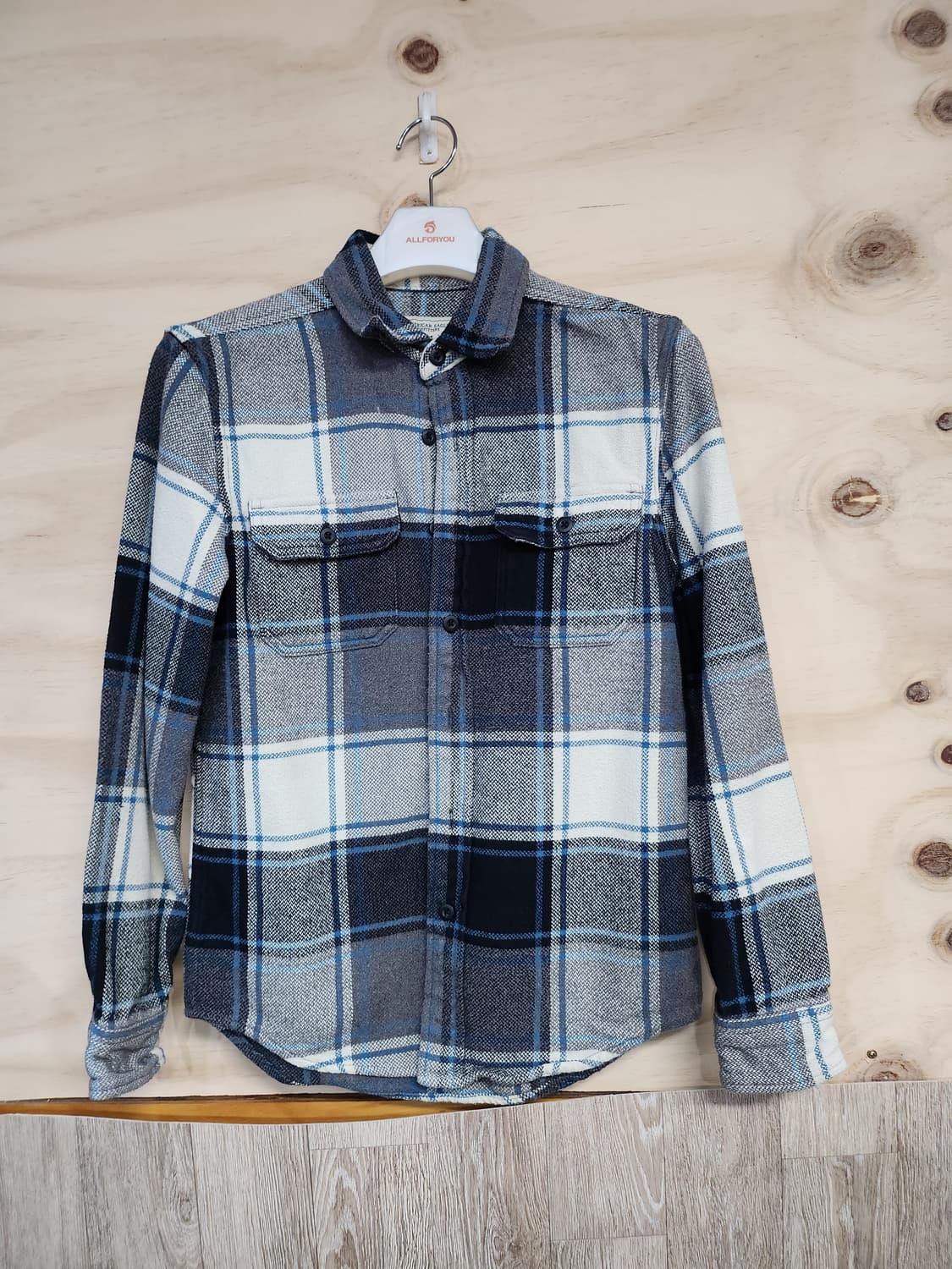 112) 아메리칸이글 체크 셔츠 남방 상품이미지1