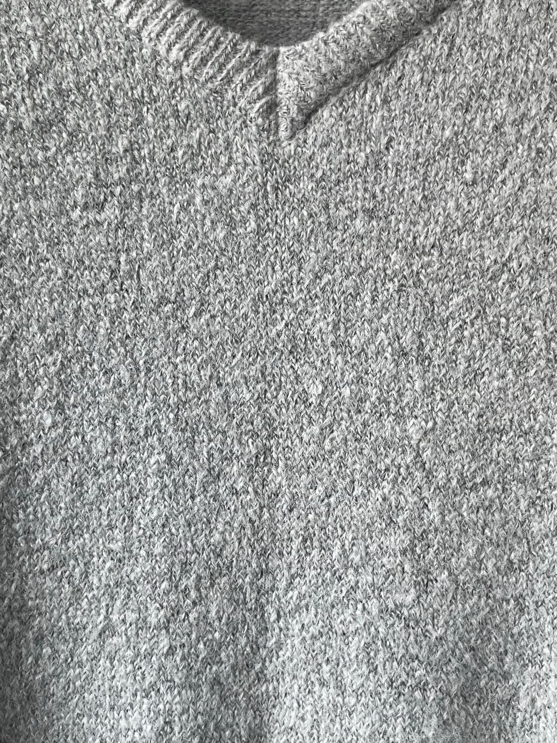 라벨아카이브 v- nack sweater 새상품 상품이미지3