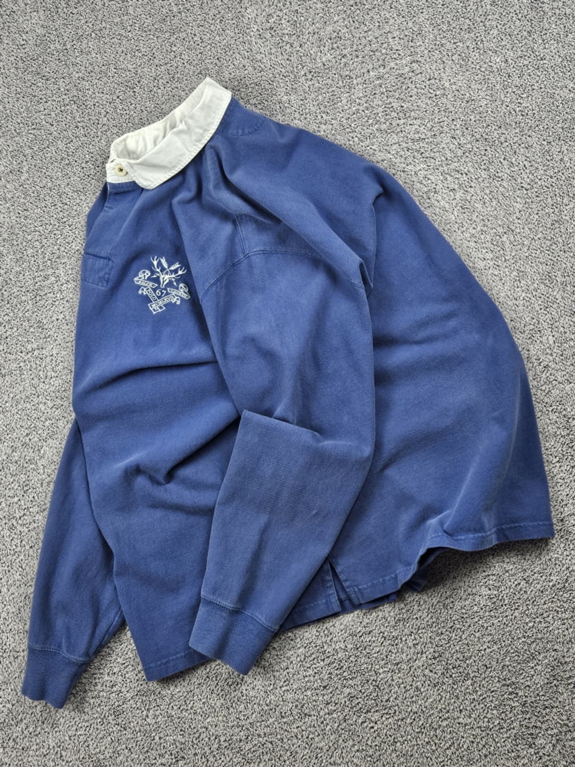 폴로랄프로렌 엘크로고 베이직 럭비티셔츠 ( XL ) / 10359 상품이미지3