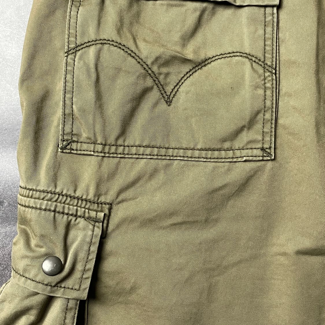 LEVI'S 리바이스 빈티지 카키 카고 하프 팬츠 A01149 상품이미지8