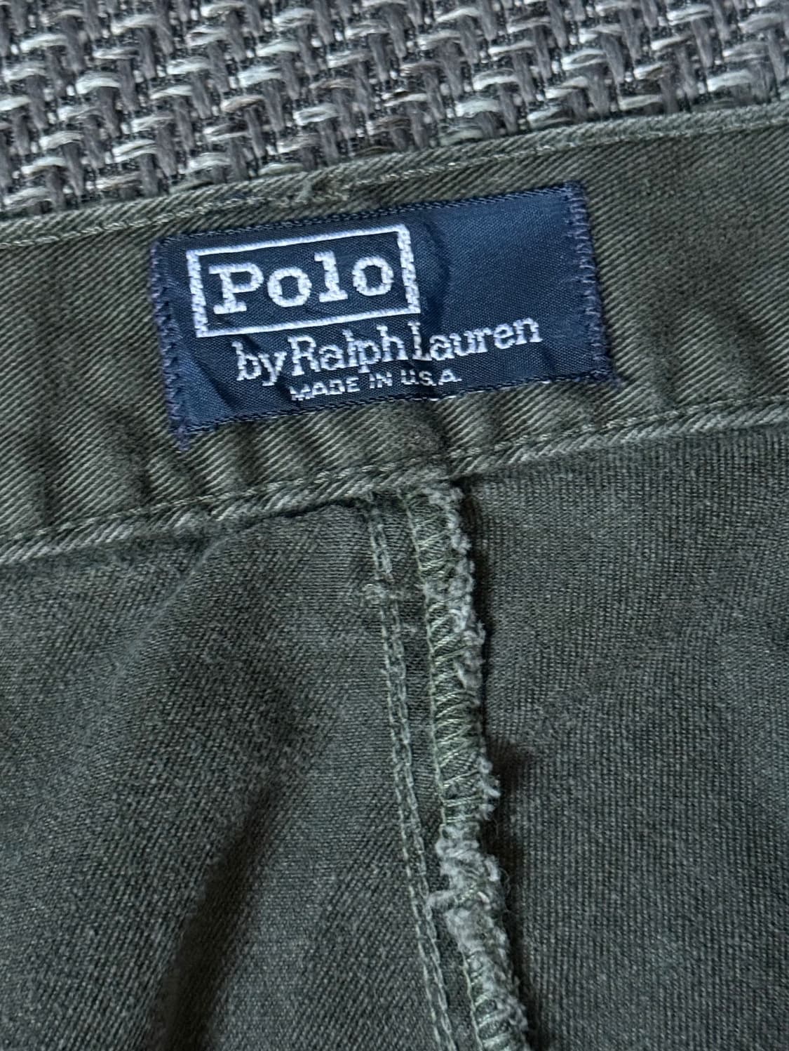 (34) 90s USA 폴로 랄프로렌 더블 플리츠 치노팬츠 상품이미지4
