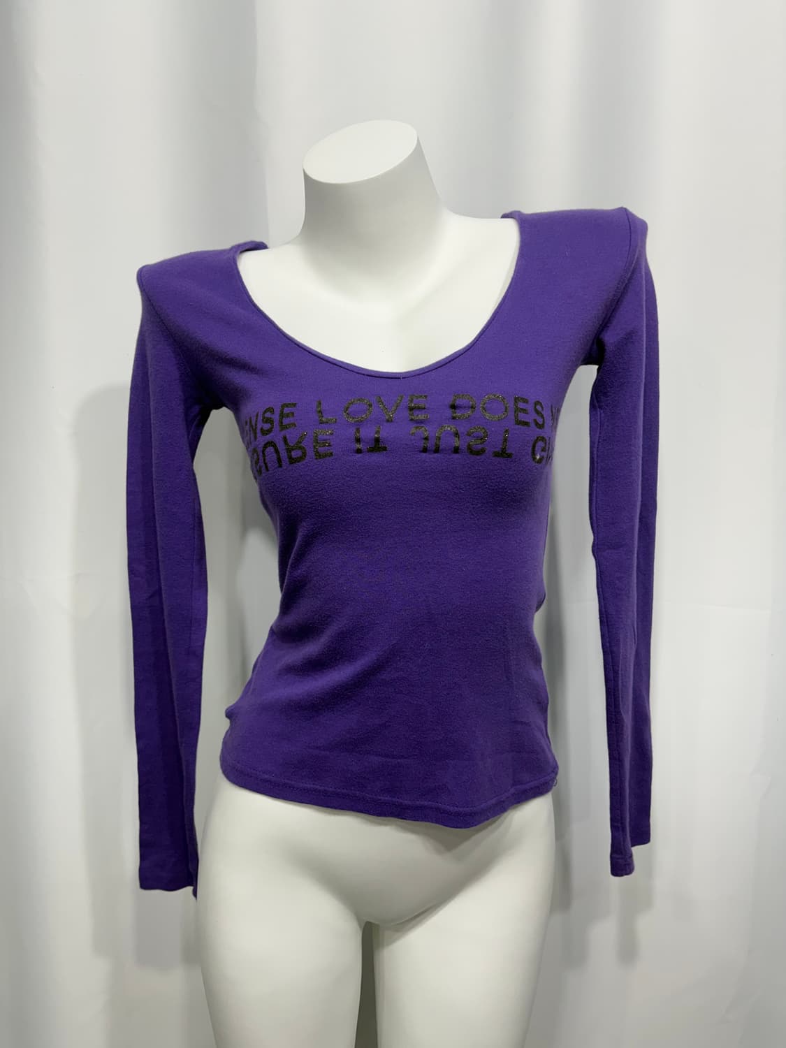 🎸바이올렛 스컬 프린팅 롱슬리브🎸 상품이미지7