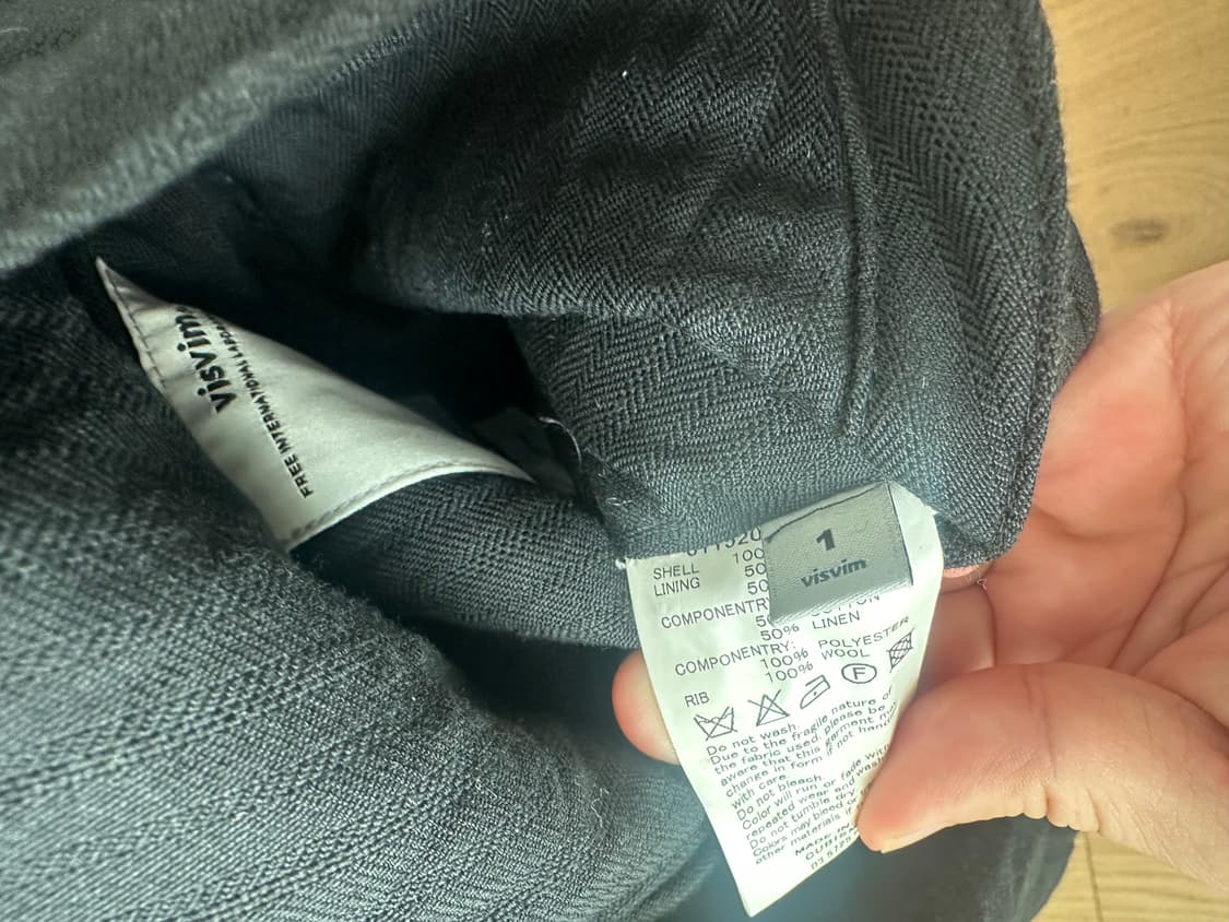 비즈빔 리버시블 패딩 자켓 블랙 팝니다 상품이미지2