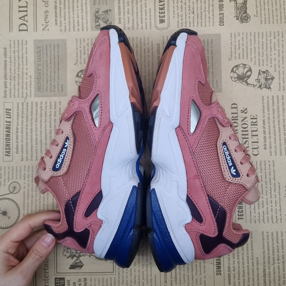 아디다스 팔콘 핑크 여성운동화225 상품이미지5