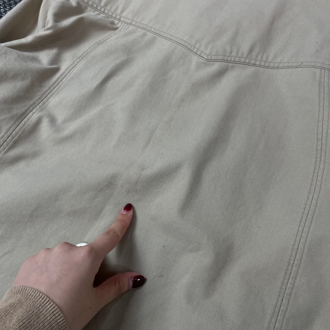 빈폴 베이지 트러커 자켓 100 상품이미지6