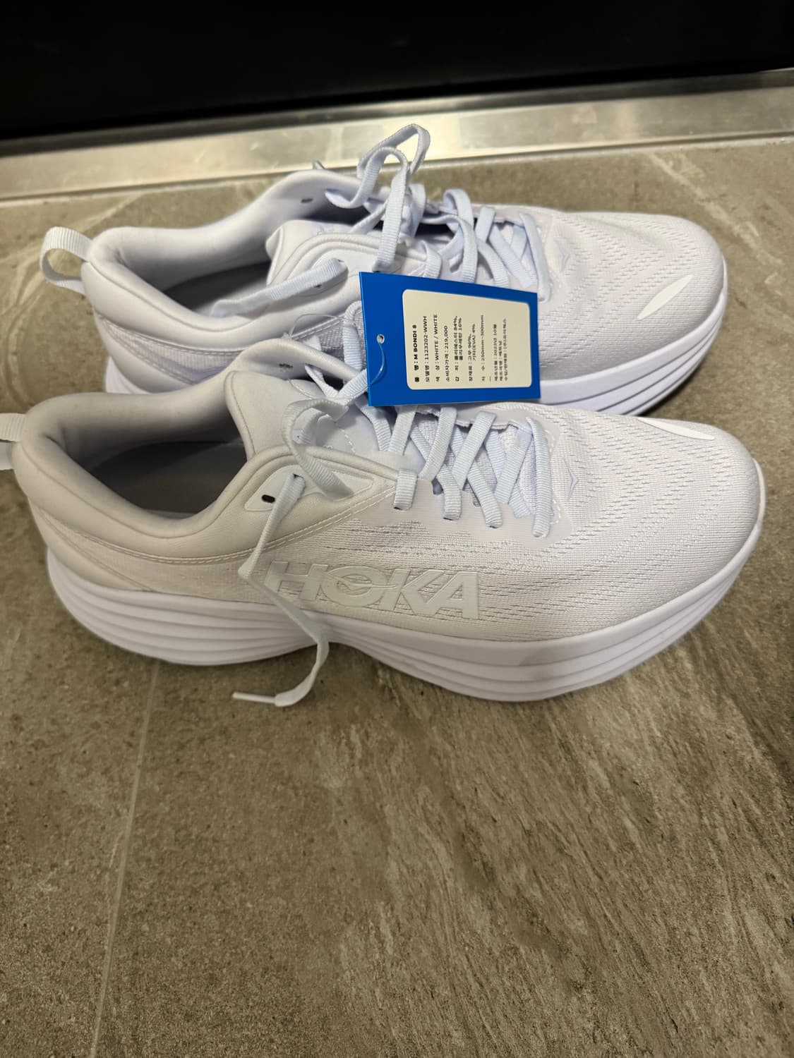 호카 본디 8 런닝화 화이트 280mm 새상품 상품이미지1