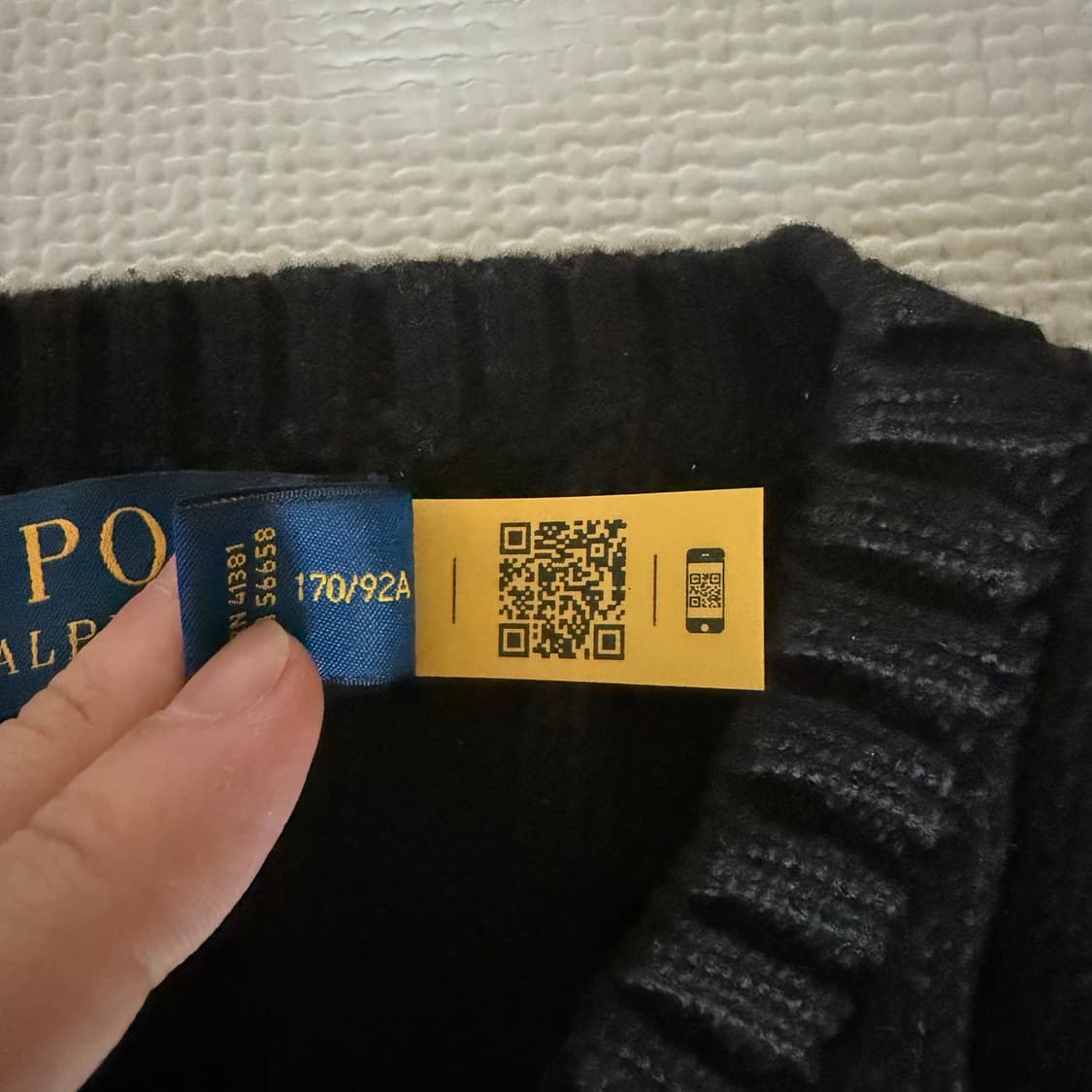 폴로 랄프로렌 케이블 니트 코튼 스웨터 상품이미지4