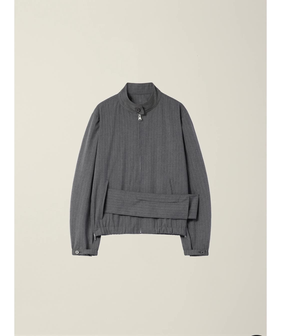 BELTED POCKET BLOUSON GREY 상품이미지2