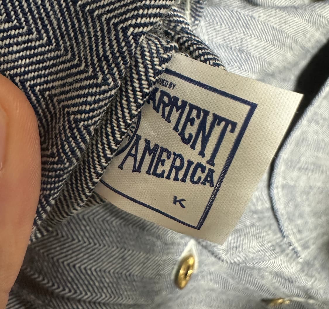 유니버셜오버롤 80-90s  헤링본 커버올 초어자켓 데드스탁 상품이미지5