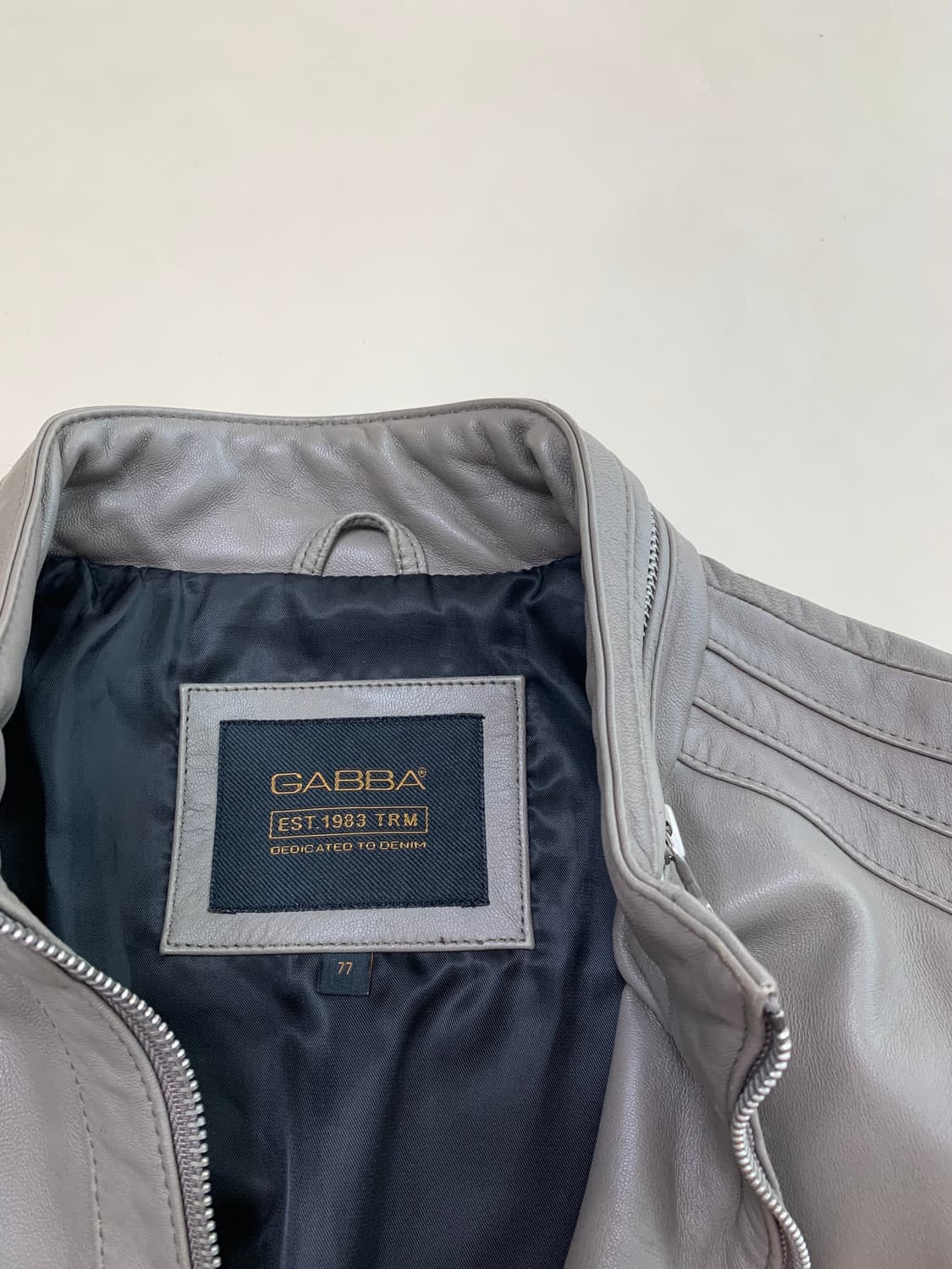 [77] Gabba 이태리 양가죽 빈티지 자켓 상품이미지3