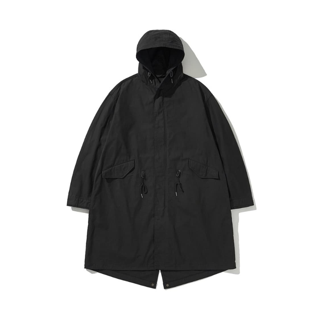 히즈핸더 / 백사틴 m-51 피쉬테일 모즈파카 블랙 / 1 상품이미지1