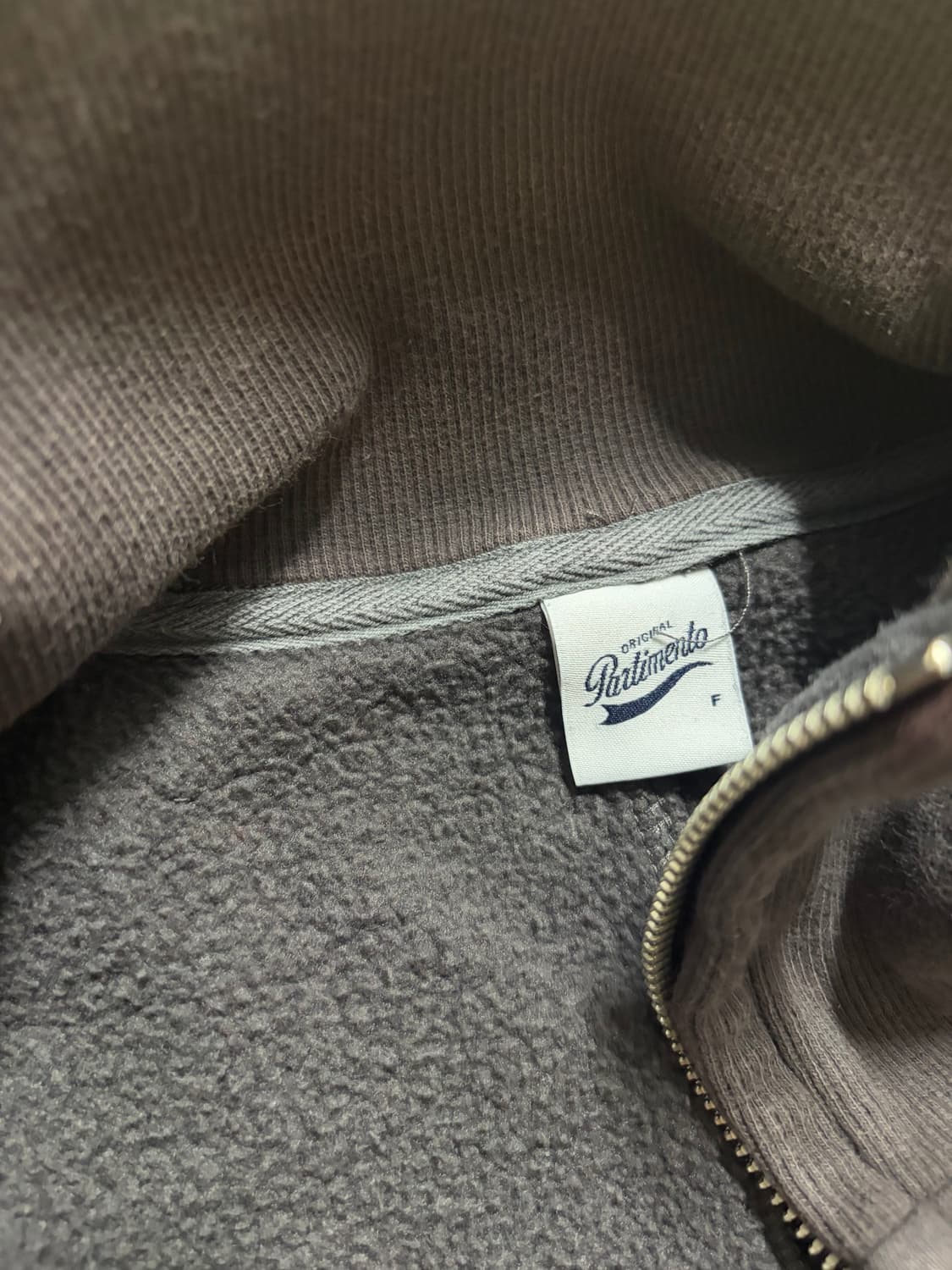 (F) 파르티멘토 플리스 집업 상품이미지2