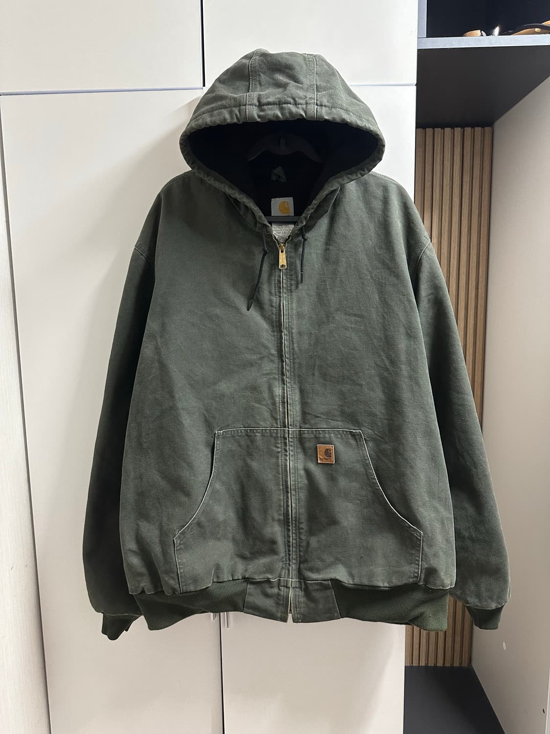 칼하트 모스그린 J25 MOS 액티브 자켓 2XL TALL 상품이미지1