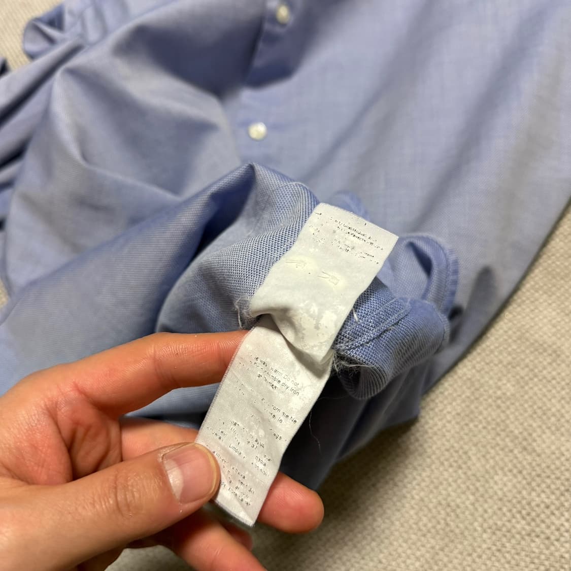 휴고 보스 레귤러핏 코튼 셔츠 상품이미지6