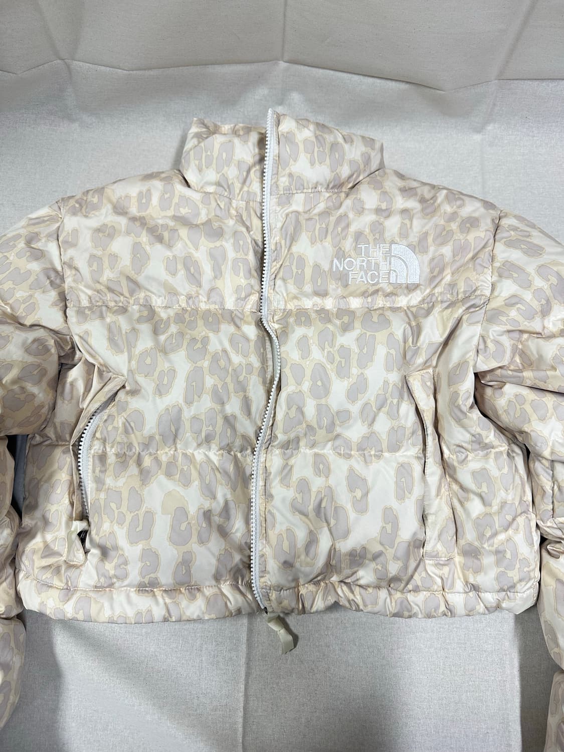 노스페이스 눕시 숏 자켓 레오파드 s  상품이미지1