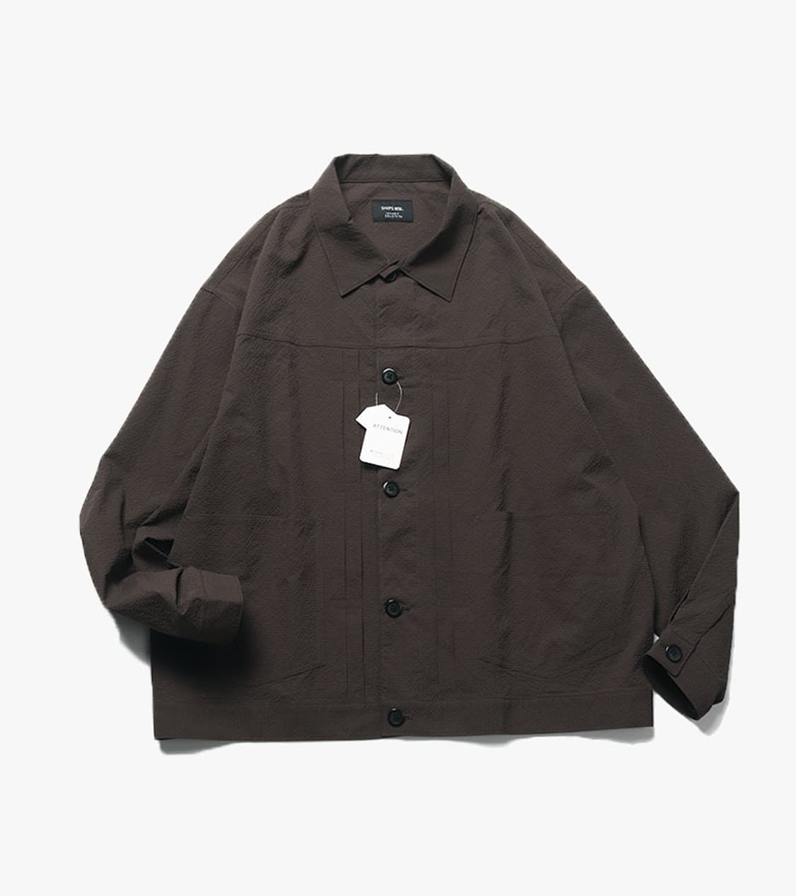 SHIPS ANY - SEERSUCKER TRUCKER JACKET 상품이미지1