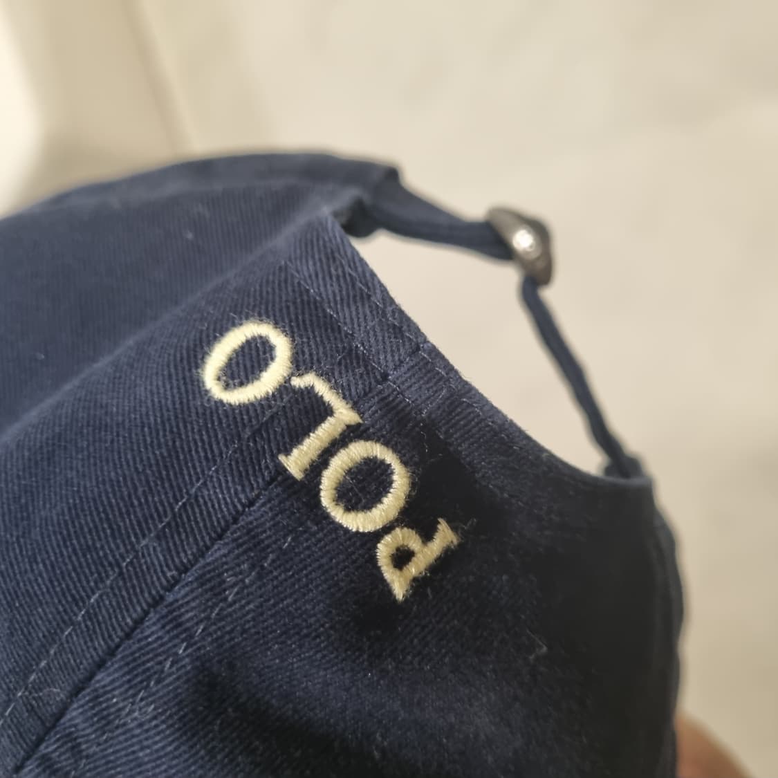 폴로 랄프로렌 해골 스컬 볼캡 구하기힘든 로얄컬러 네이비 상품이미지4