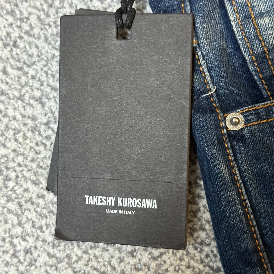 [정가 23만원 새상품] 타케시쿠로사와 데님 36 상품이미지5
