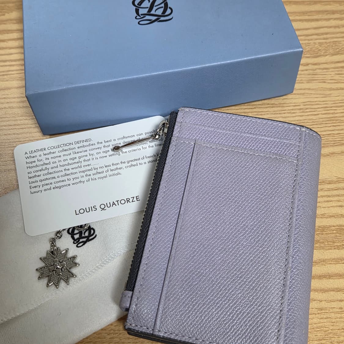 루이까또즈 라벤더 반지갑 상품이미지3