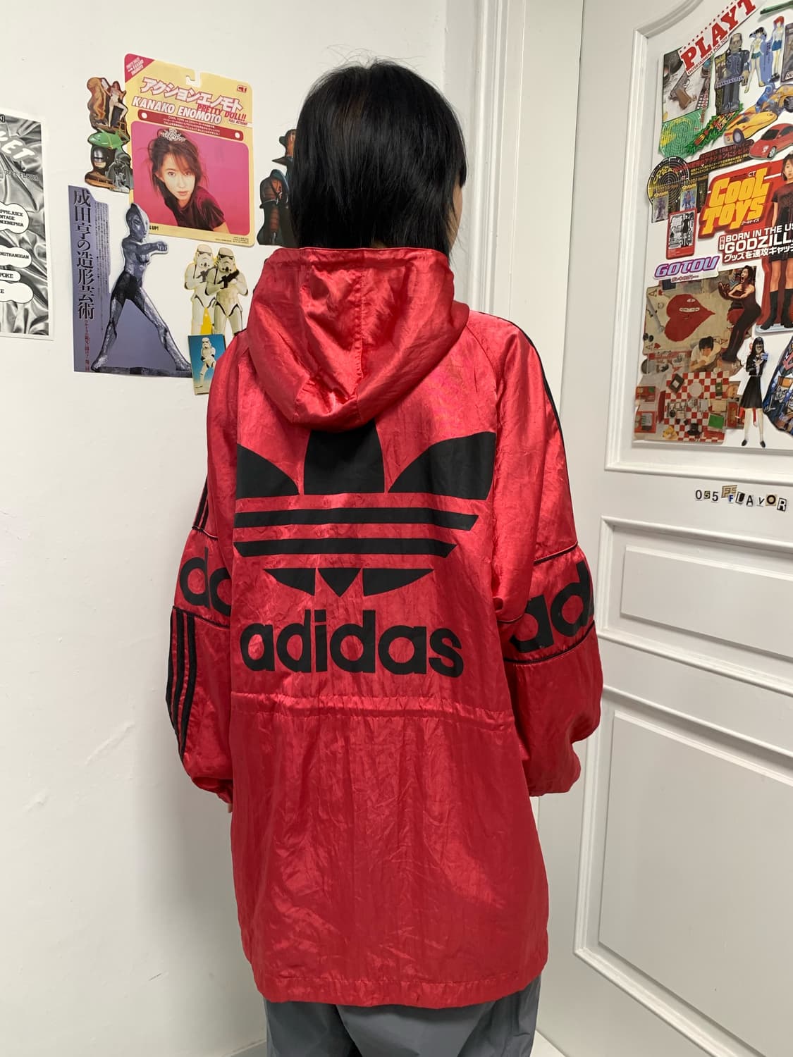 80s 아디다스 데상트 빅로고 돕바 상품이미지5