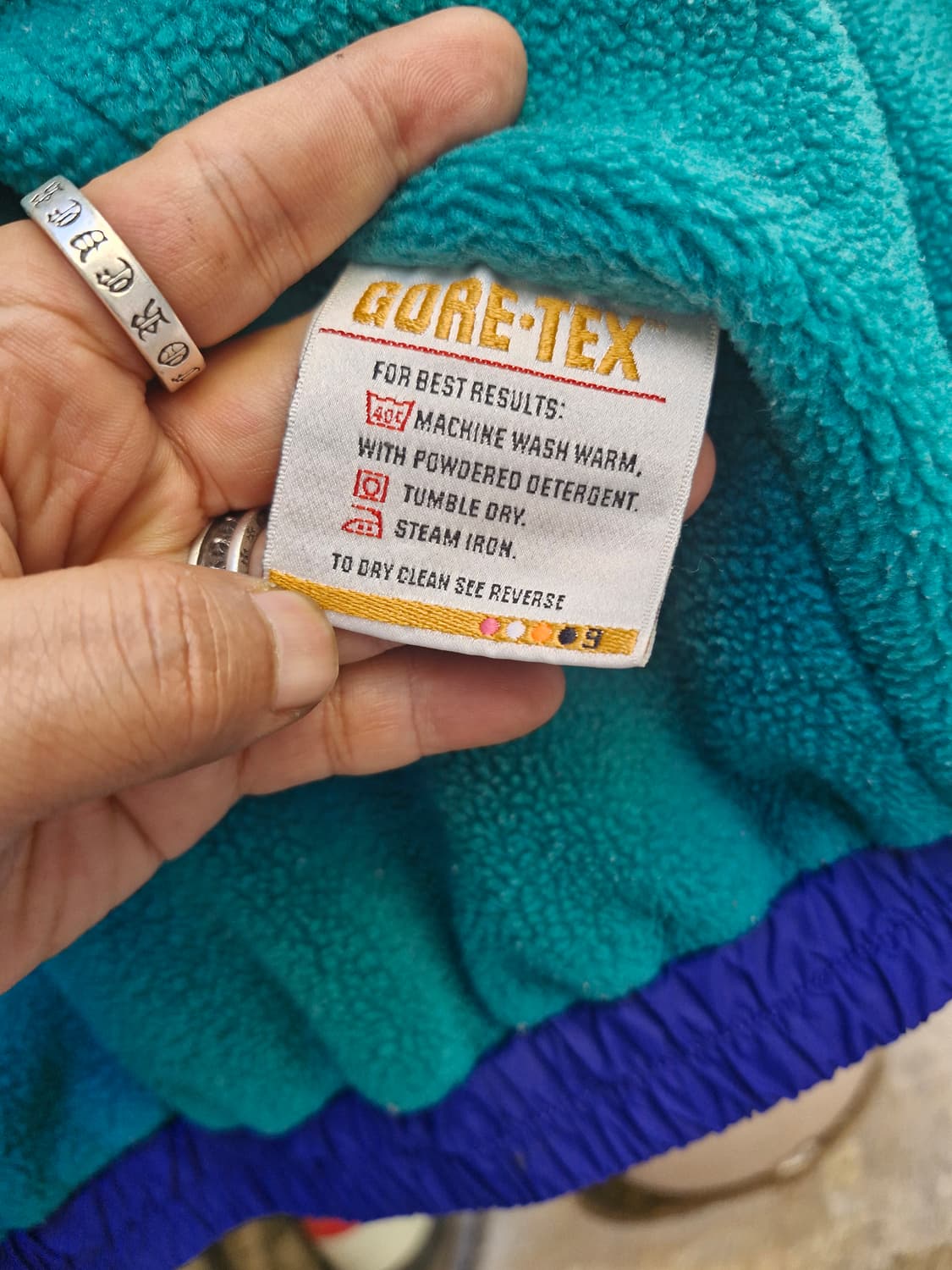 Z-123 90s LL BEAN 고어텍스 엘엘비 웜업 봄버 자켓 상품이미지8