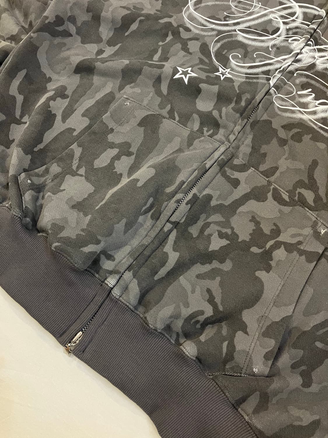 니어노어 배틀 엔젤 카모 후드집업 상품이미지7