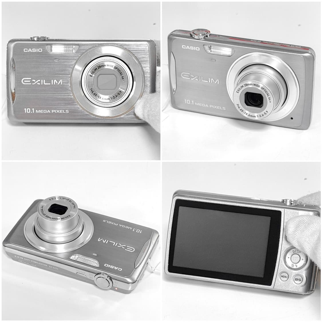 카시오 엑슬림 Z270 실버 빈티지디카 상품이미지3