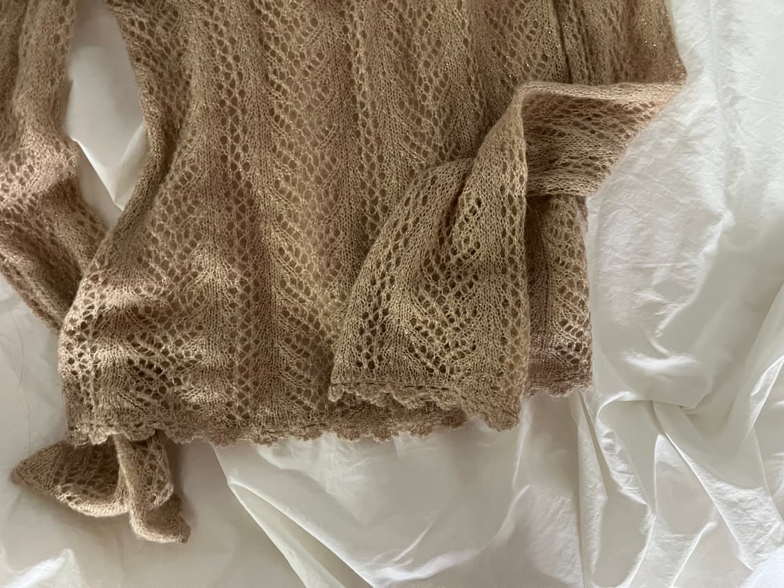 빈티지 베이비돌 니트 상품이미지3