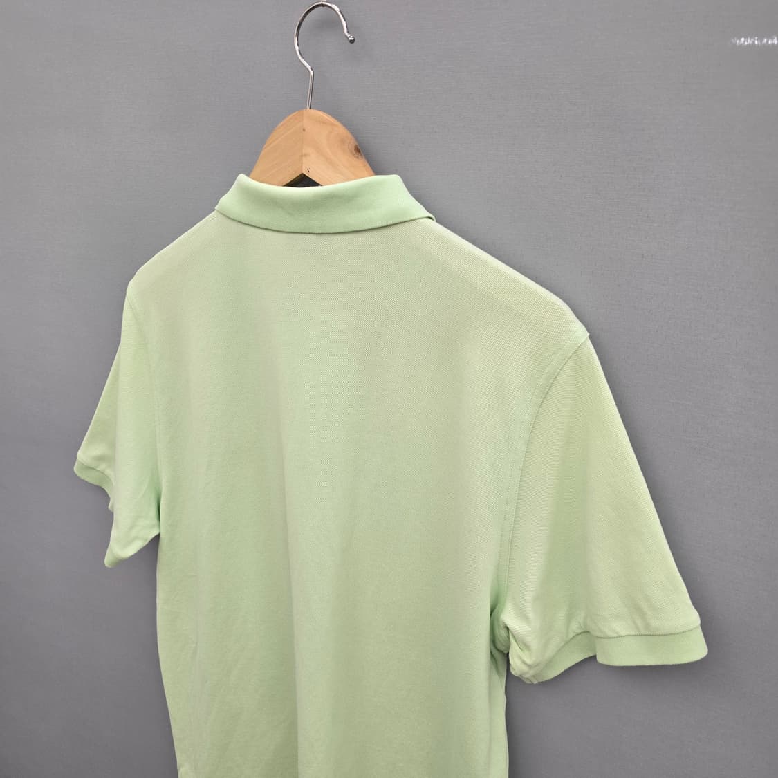 간트 GANT 셔츠 카라 반팔티 라이트 그린 상품이미지10