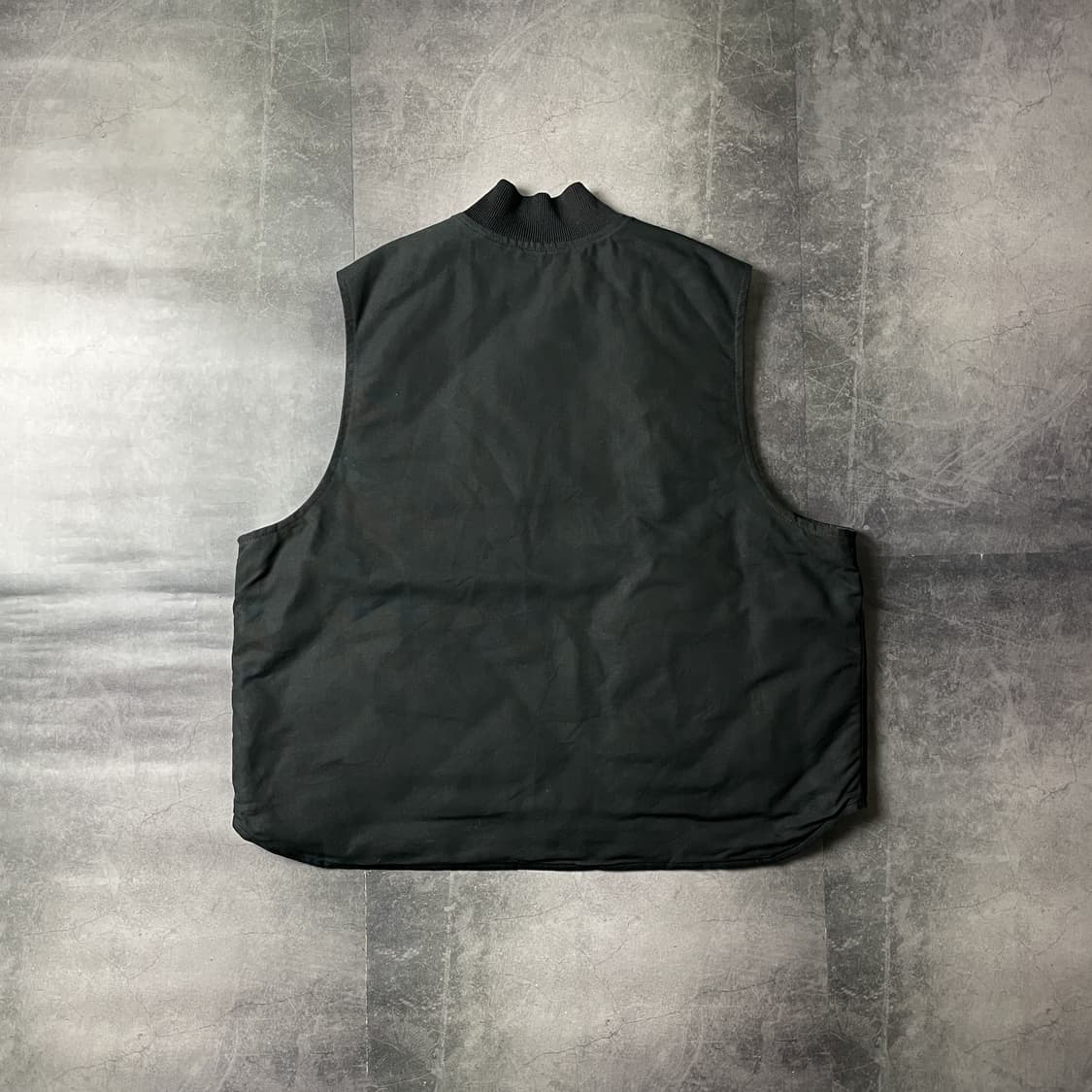 CARHART 칼하트 빈티지 블랙 워크 베스트 조끼 A00426 상품이미지5