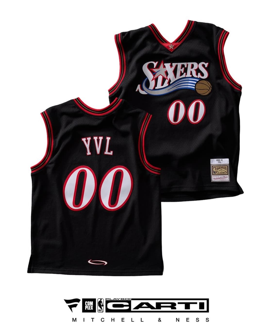 Nba X 플레이보이카티 필라델피아 저지 새상품 S,XL 상품이미지1