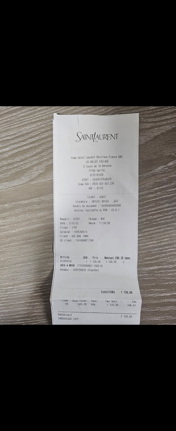 [미착용/새제품] 생로랑 수잔 리지드 숄더백(로제착용) 상품이미지6