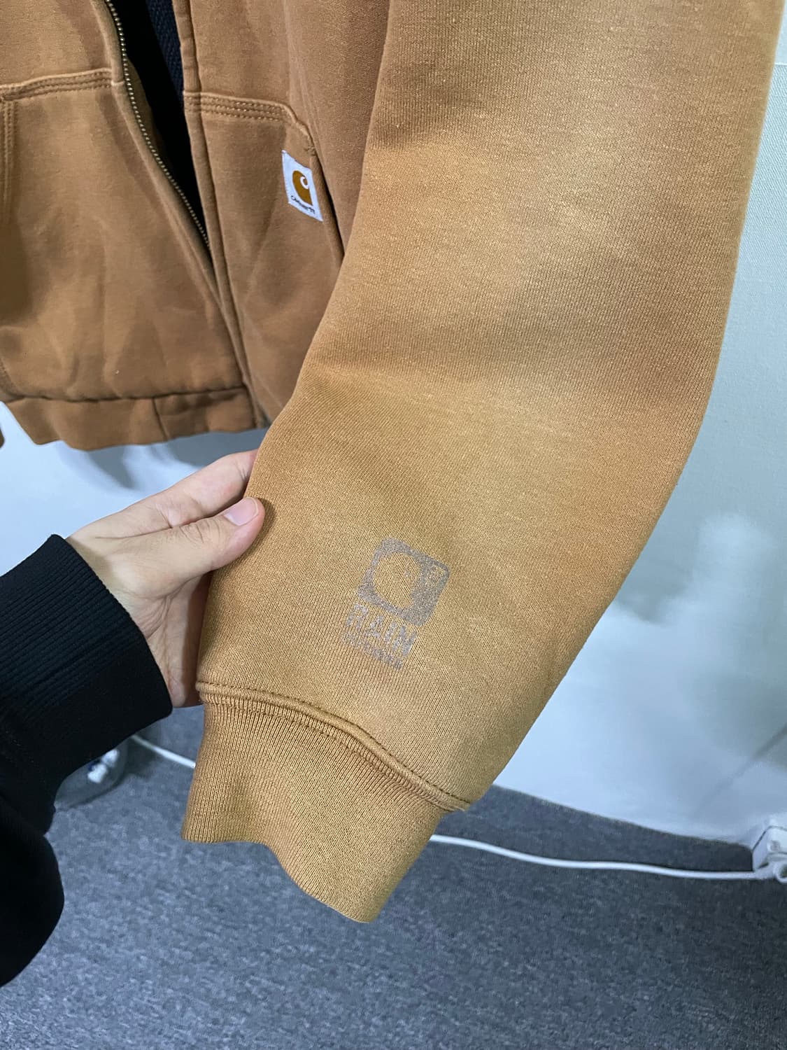 칼하트 써멀후드집업 레인 디펜더 자켓 100-105 멕시코 생산모델 상품이미지5