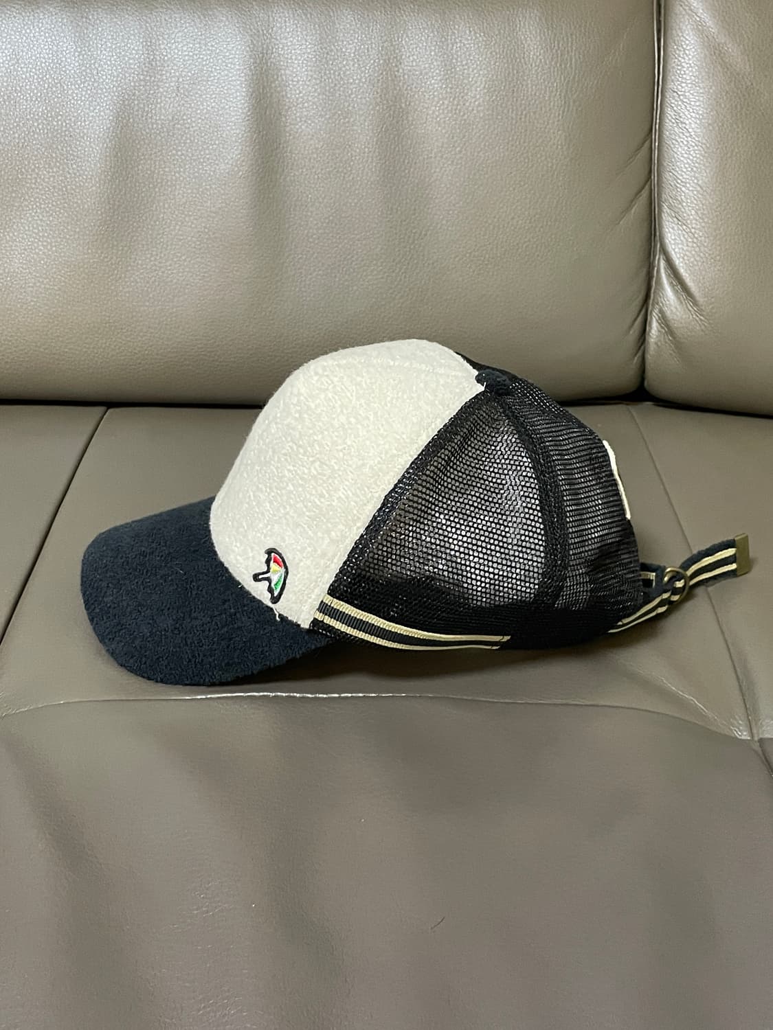 빈티지 테리 패브릭 메쉬 트러커 캡 J03658 상품이미지1