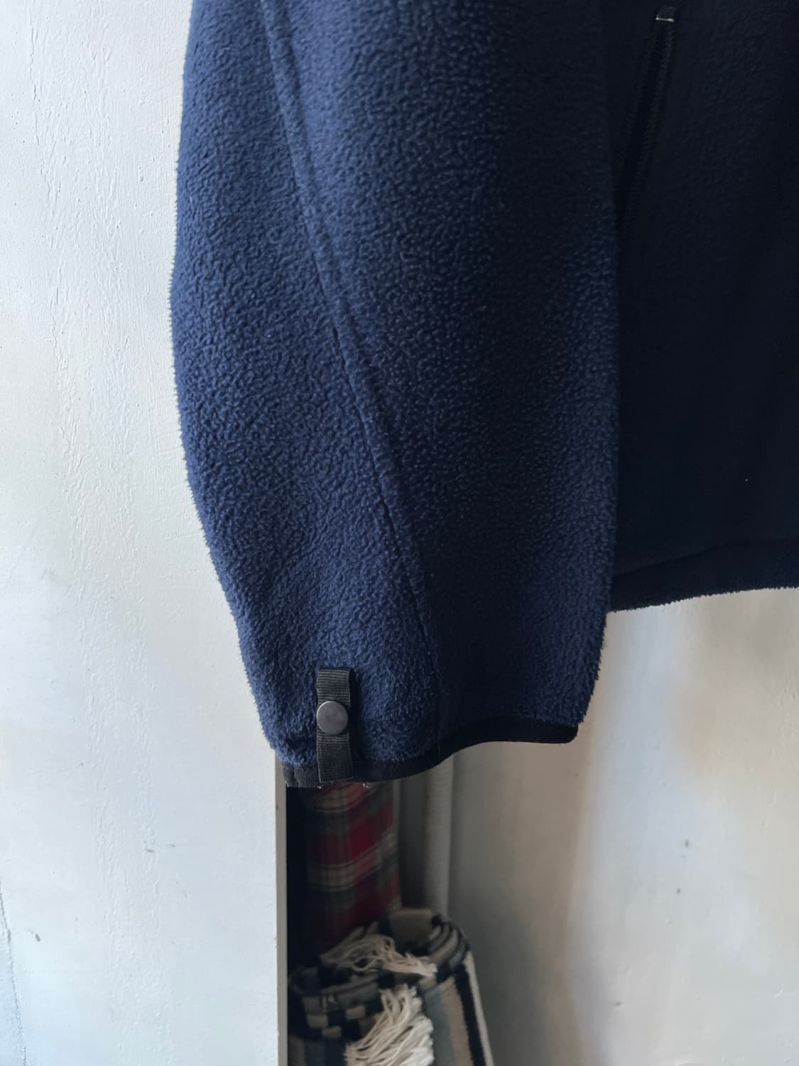 [M]노스페이스 해외판 센터로고 네이비 집업 플리스 상품이미지5