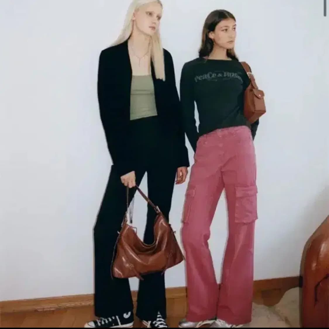 RAIVE 레이브 핑크 카고 팬츠 상품이미지2