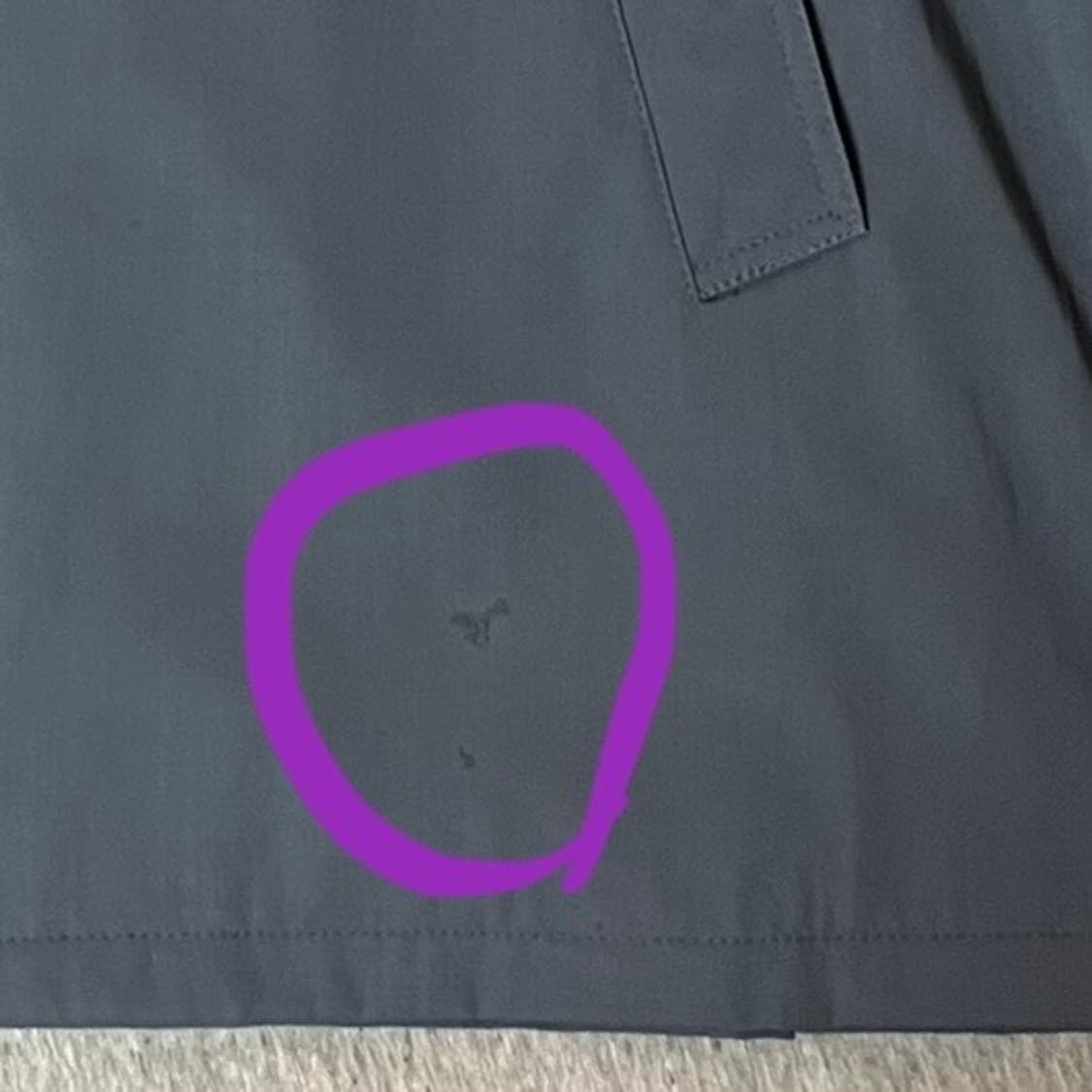 L)로로피아나 스톰시스템 원단 아르마니 맥코트  상품이미지7